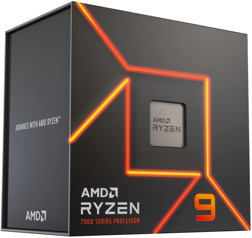 AMD Ryzen 9 7950X Processor, 16 Cores/32 Jailless Threads, Zen 4 Architecture, 80MB L3 Cache, 170W TDP, Up to 5.7GHz Boost Frequency, Socket AMD 5, DDR5 & PCIe 5.0, No Heatsink