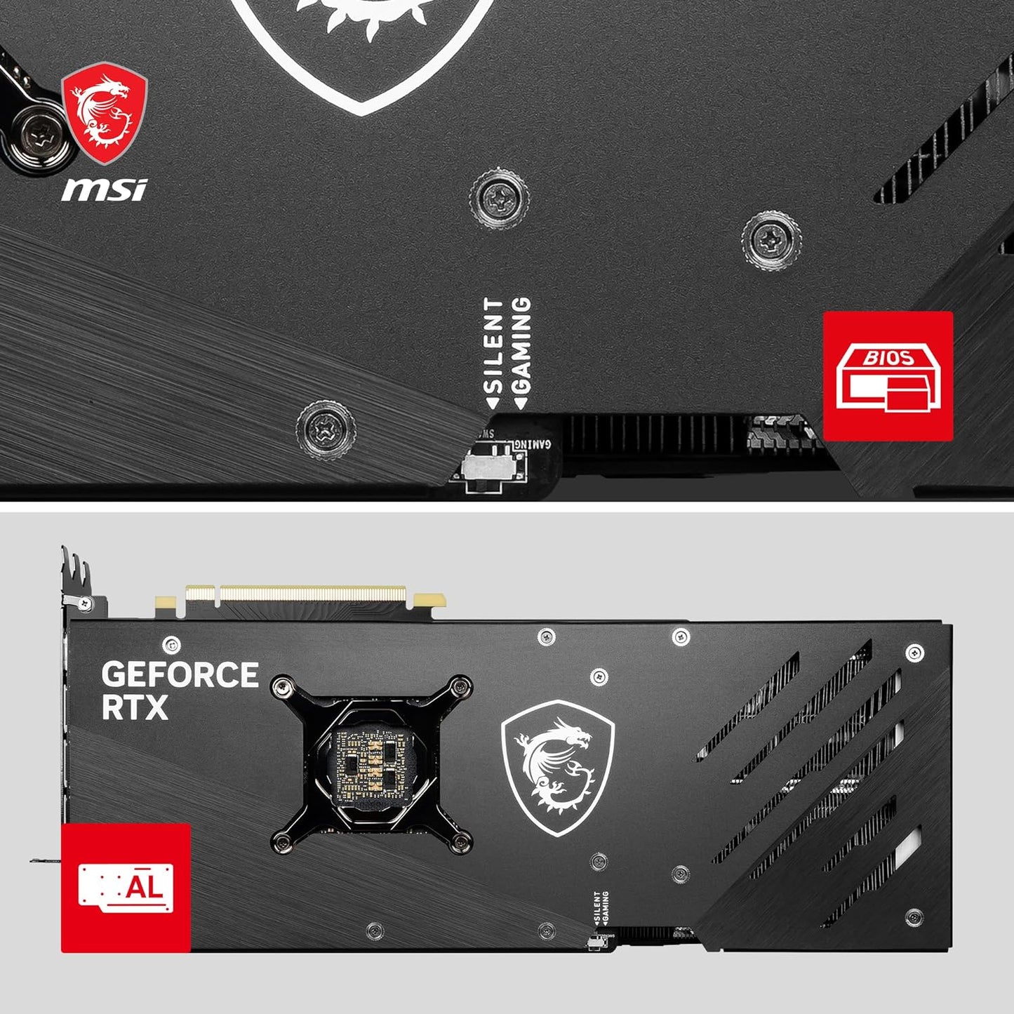 MSI GeForce RTX 4070 Ti Gaming X Trio 12G Graphics Card - NVIDIA RTX 4070 Ti, 12 GB GDDR6X Memory